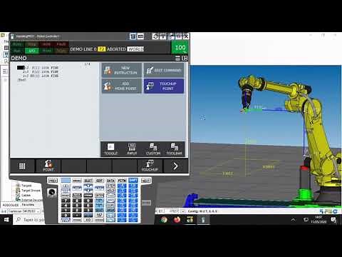 Tuto4 programme basique TP Roboguide