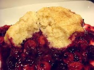 Raspberry Cobbler