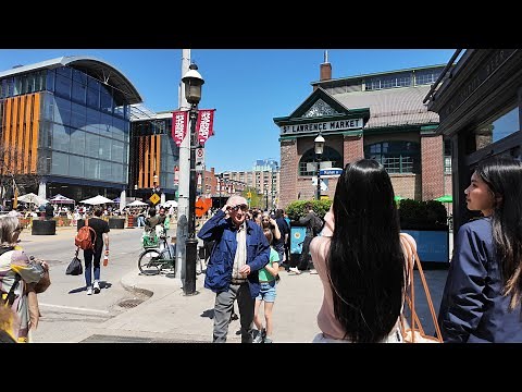 Toronto's St. Lawrence Market Walking Tour | Best Market In Canada 4K