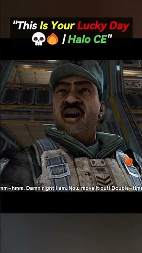 After 15+ Years, This Marine Speech Remains Legendary 💀 | Halo CE #halo5 #haloinfinite #shortsviral