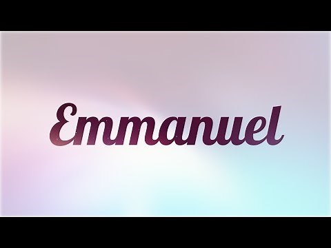 Significado de Emmanuel, nombre Hebreo para tu bebe niño o niña (origen y personalidad)