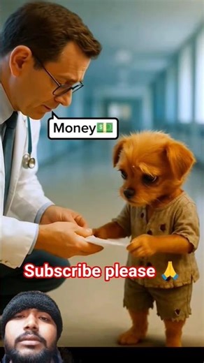 The😭 poor puppy didn't have cash to pay fee so, his rich friends making fun of him #animahal