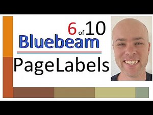 Bluebeam Page Labels 6of10