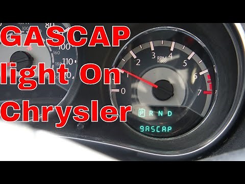 GASCAP Light On Chrysler 200