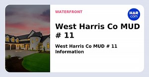 West Harris Co MUD # 11