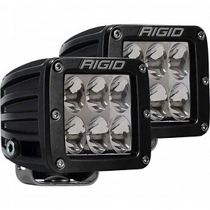 Rigid Industries Jeep Renegade 1x2 65-Degree DC LED Scene Light 86610 (Universal; Some Adaptation May Be Required) - Free Shipping