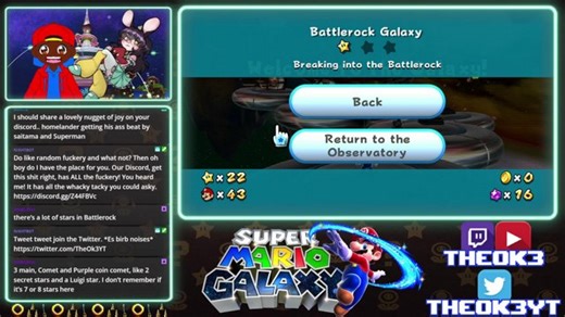 DA SUPER MARIO GALAXY 200% RUN! | Session 1