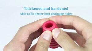 Kayak Scupper Plugs Kit,8 Pcs Silicone Kayak Plugs Drain Stoppers Plug for Kayak Canoe Boat Drain Holes