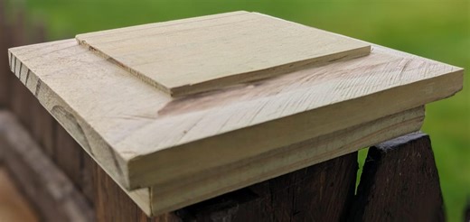 Post Caps, Flat Top, Pyramid Style for Fences, Decks, Etc... Decorative Fence, Fence Decor, Prevents Rotting, Treated Wood - Etsy