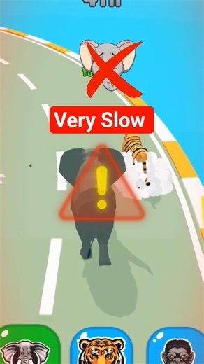 Gorilla 🦍 vs Tiger 🐯 vs Elephant 🐘…Strongest vs Fastest vs Biggest 🤯 (Crazy Race)| Animal Race Game