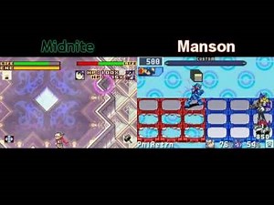 BN5/Boktai 2: Crossover Battle 1 - Midnite VS Manson
