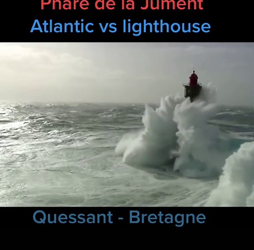 Jean Guichard Lighthouse in the Atlantic
