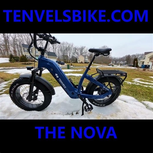 TENVELS...NOVA. 100% Legal EBIKE! NEW Model and a Snow Monster! #ebike #love #live #ride #life