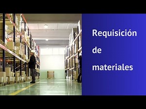 Requisición de materiales