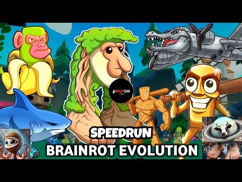 🚀 Fastest Brainrot Evolution Speedrun in Roblox! ⏱️🔥