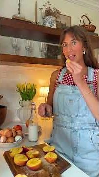 How to Make Homemade Peach Fritters !!