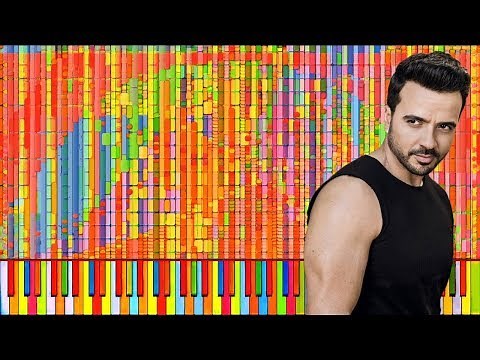 [Black MIDI] Despacito 2 million note piano remix | Luis Fonsi & Justin Bieber ~ HDSQ.mid