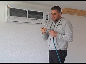 What can I do if the air conditioner drain is clogged and the condensate no longer drains away?