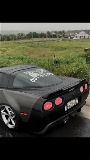 Black Is Perfection 🔥 #americanpower #automobile #beast #C5 #corvette