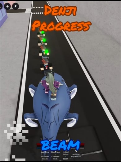 Denji's Custom Moveset with BEAM in Roblox