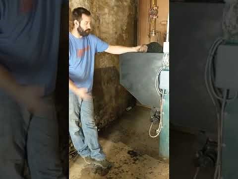 COAL Boiler How to light a coal boiler. How to start a coal boiler