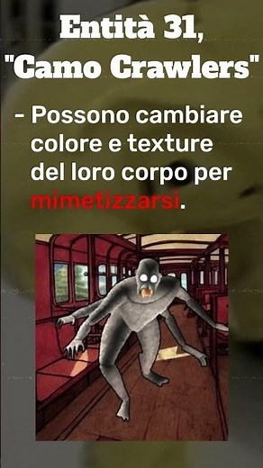 Backrooms - "Camo Crawlers" | SI MIMETIZZANO SULLE PARETI! #backrooms