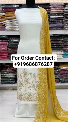 boutique designer dress material #shiza #fashion #onlineshopping
