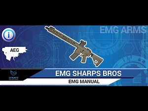 EMG Arms Sharps Bros AEG Manual