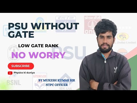 PSU Recruitment Without GATE 2025: Eligibility & Application Process PSU without gate 2025 #psujobs