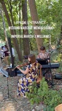 Wedding music 🎵 - Groom entrance: Star Wars Theme - Bride entrance: Wedding March + Imperial March
