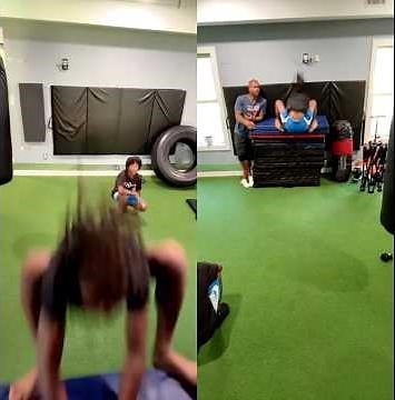 Live highlight Plyometrics Box jumps