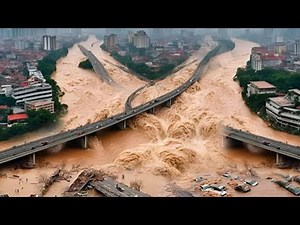 Chinese now: 3 Typhoons have submerged Guangxi, 10,000 homes underwater, 200,000 people evacuated.