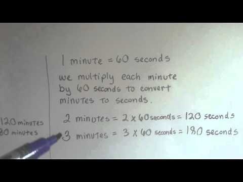 Grade 4 Math 12.8a,, Units of Time, Hours and Seconds