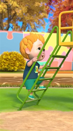 One Two Three Learn Numbers | Playground Slide Animation for Kids | Tiny Tunes Rhymes World
