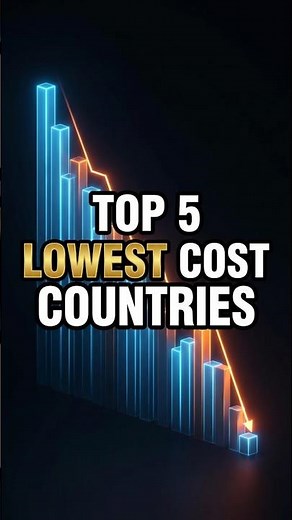 Top 5 Countries with Lowest Cost of Living (2026) 💸