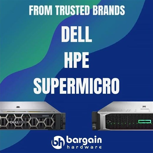 Enterprise IT Hardware for Less | Refurbished Dell, HPE, Lenovo and Supermicro Servers