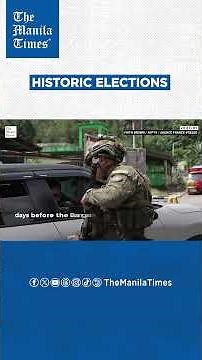 Security tightened ahead of first-ever BARMM parliament polls