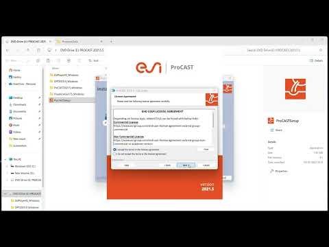 ProCAST Software Installation | Step-by-Step Setup Guide