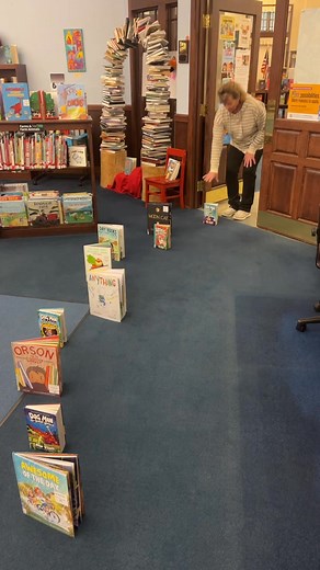 7.3K views · 162 reactions | ✨ We can’t get enough!! We always want more books from the library!! 朗 Come help us celebrate Children’s Book Week with all these beautiful books! 戮 #Scholastic #childrenbookweek #childrenbookcouncil Follow us one the tok for more: https://www.tiktok.com/t/ZTMgBk5Wu/ | Johnson Public Library-Darlington | Facebook