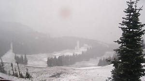 First snow of the season? Is it winter yet? | Mission Ridge Ski & Board Resort