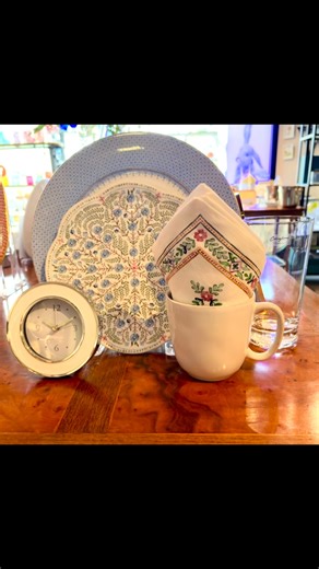 The registry table is back, and with so many pretty combinations. Just engaged? Create your own online or by scheduling an appointment with one of our registry specialists. . #weddingregistry #weddinggıft #mixandmatch #showergift #shoplocal | Goldsmith Cardel