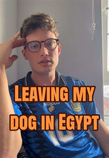 Leaving My Dog in Egypt for London Adventures