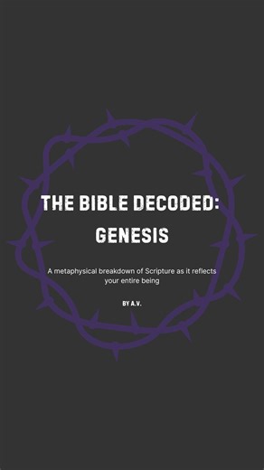 The Bible Decoded: Genesis - Metaphysical Bible Study, Spiritual Awakening Guide - Etsy