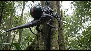 Mutated spider climbing tree | YashRaj Gaming