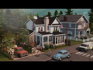 Realistic Family Home | The Sims 4 Speed Build | CC + Links