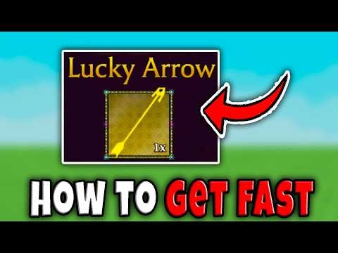 How to FARM LUCKY ARROWS FAST in BIZARRE LINEAGE FULL GUIDE LOCATION DROP METHOD Roblox