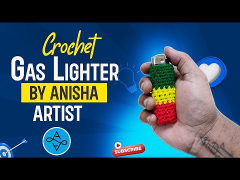 HOW TO CROCHET LIGHTER CASE By Anisha Artist
