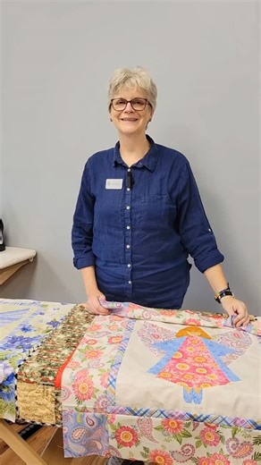 Join us this Saturday for Angel Blessings with Sue Cook of @larkspurlanedesigns13 Learn foundation paper piecing and make your angel in your style. 😇 ✨️Sign up today -- online, in-store, or at 216-712'6579 https://www.thequiltingbeeonline.com/module/class/607039/angel-blessings | The Quilting Bee - Lakewood, OH