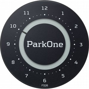 Carbon/Black ParkOne 2, elektronisk Parkeringsskive Pris: 289,00kr