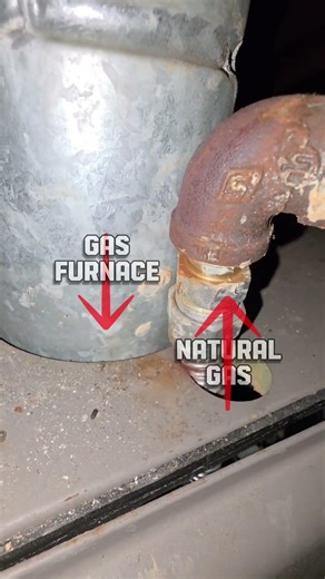 So, Yeah That'll Blow The House Up - Gas Piping Failure #hvac #plumbing #hvac